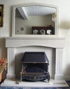 Victorian - Cream with over mantel